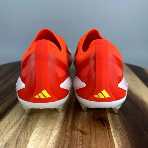 Adidas X Crazyfast Elite SG Laceless Mens 7 / Womens 8 Red Soccer Cleats IF0661